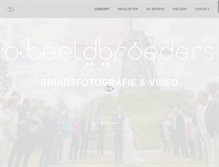 Tablet Screenshot of beeldbroeders.com